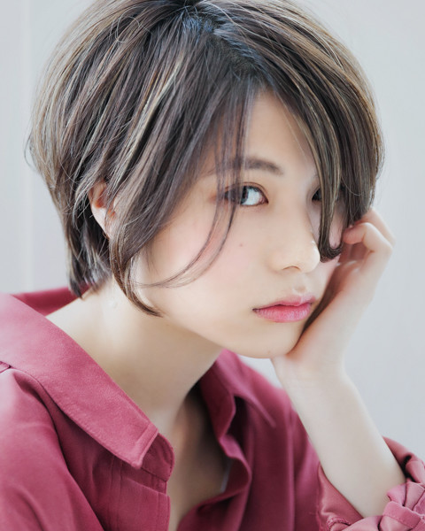 【◆ショートボブ】横顔美人な大人小顔スタイル