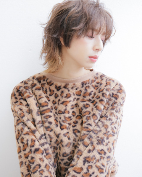 【◆ミディアムウルフ】大人ビューテイスタイル