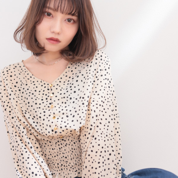 【◎ゆるふわミディアム】大人かわいいナチュラルヘア