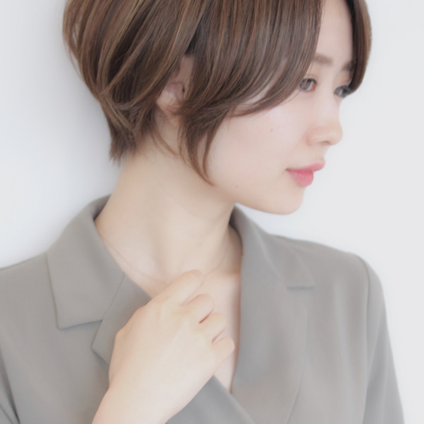 【◆丸みショート】まとまりのある大人綺麗なスタイル